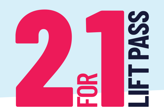 2 for 1 Lift Pass - Valid at six Ontario Ski Areas